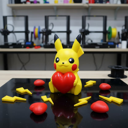 Kalpli Pikachu Figür